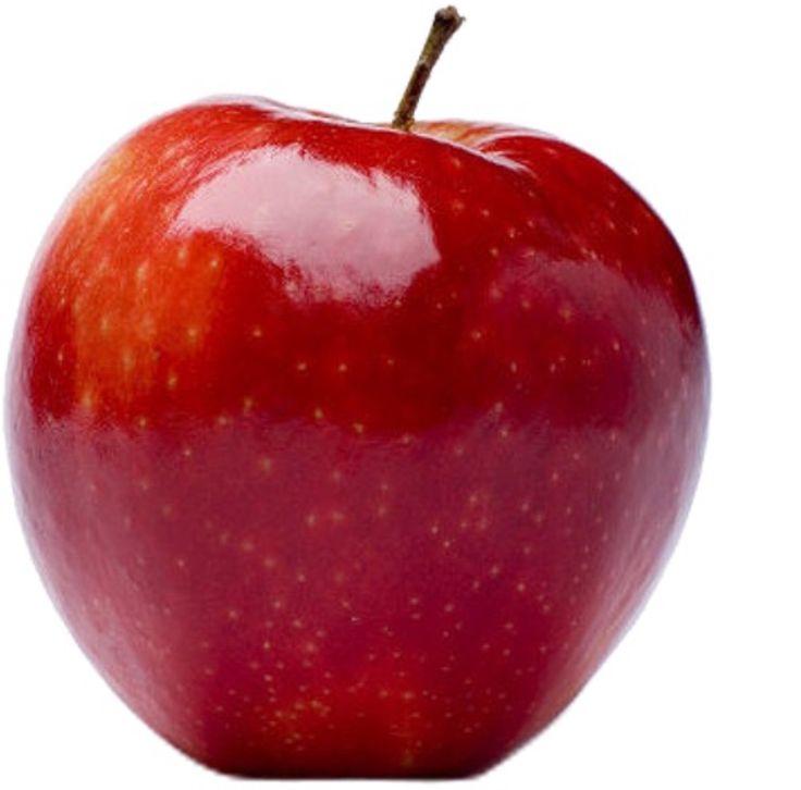 top red apple