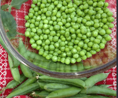 shelled peas